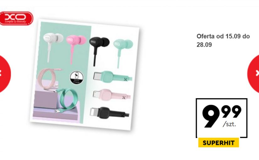 Słuchawki z Biedronki za 9,99 zł. Czy warto kupić słuchawki XO-S6? Jaki mają wtyk? [15.09.2022]