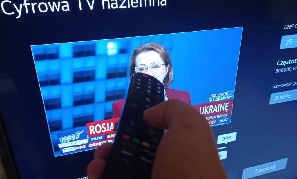 Nowe częstotliwości telewizji naziemnej do 23 maja 2022 r.